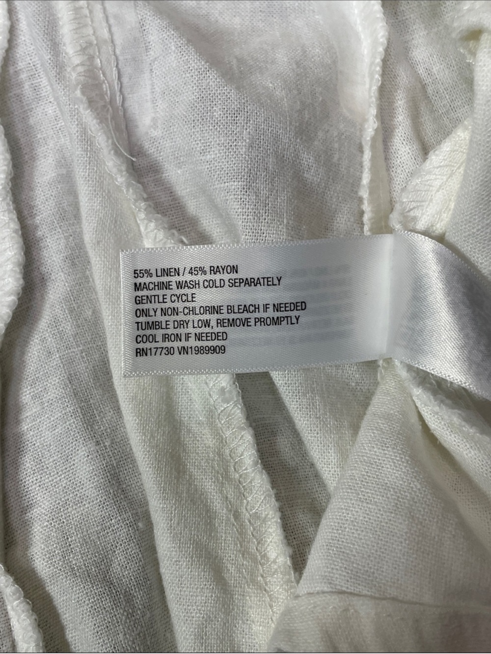 Universal Thread A Line White Button-Front Flutter Sleeve Mini Dress XS | NWT - Picture 9 of 9